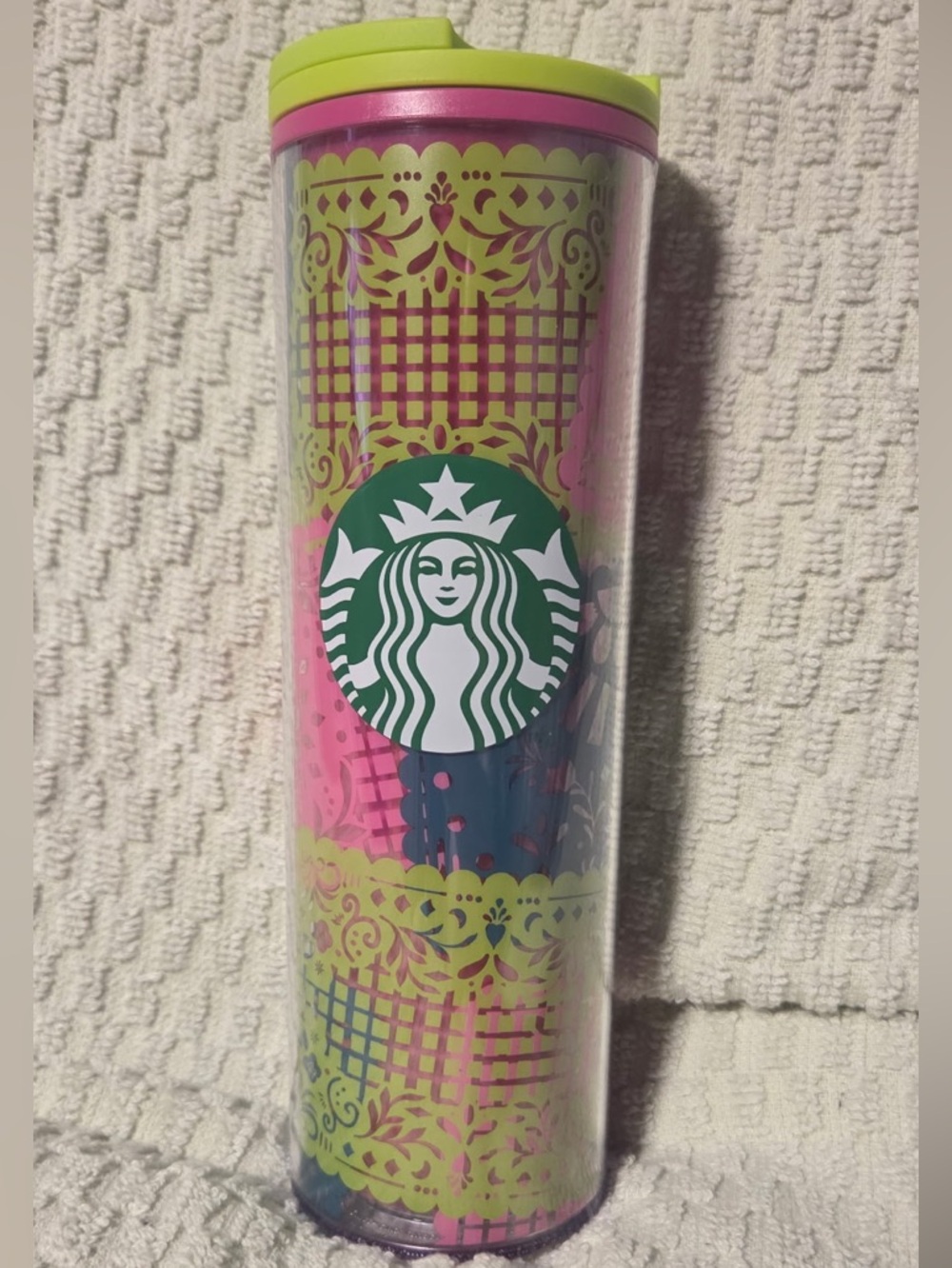 Dia de los Muertos Patterned Tumbler